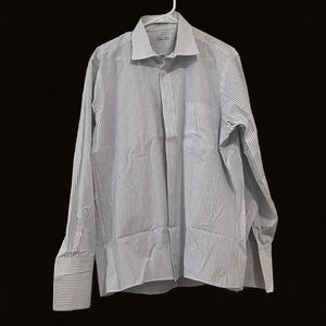 Christian‎ Dior Long Sleeve Button Down, Men’s sz 16/35